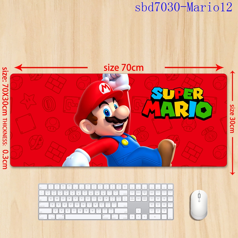 super Mario anime mouse pad 70*30*0.3cm（lockrand）