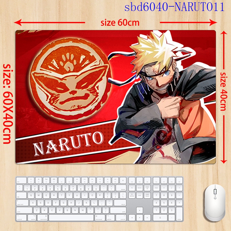 Naruto anime mouse pad 60*40*0.3cm（lockrand）