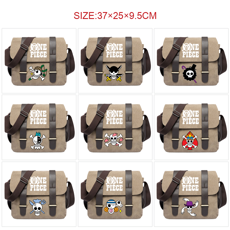 One piece anime messenger bag