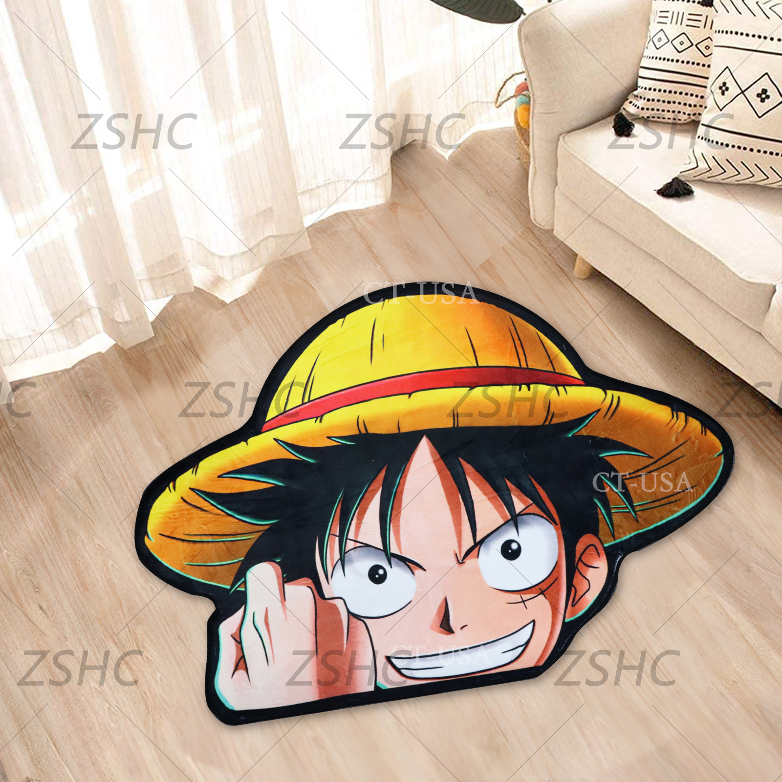 One piece anime carpet 100cm