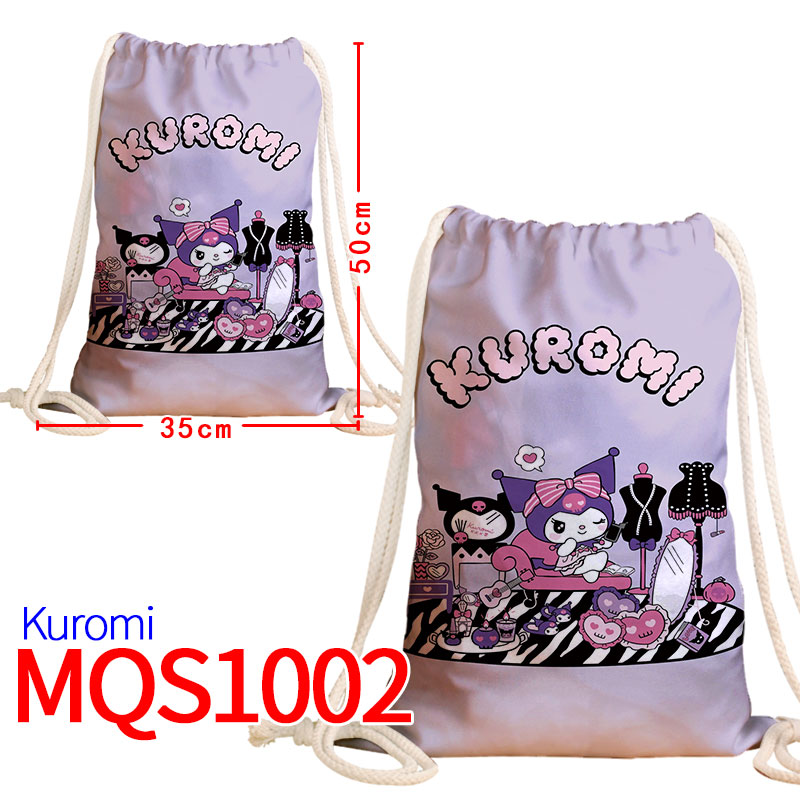 Kuromi anime bag