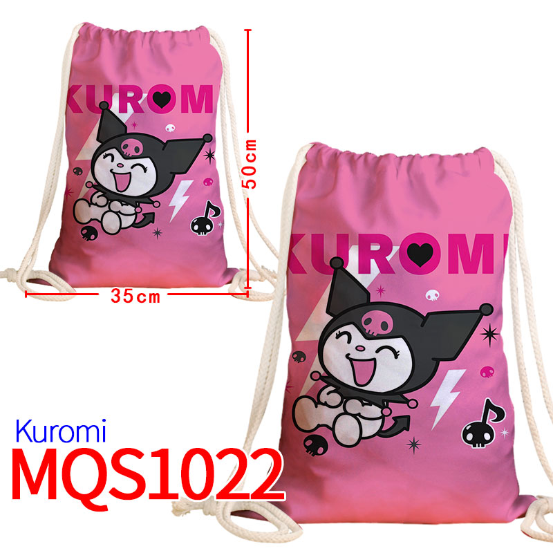 Kuromi anime bag