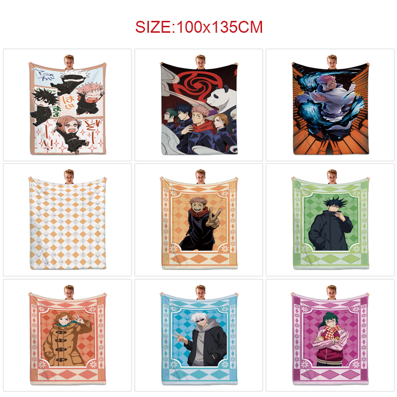 Jujutsu Kaisen anime blanket 100*135cm