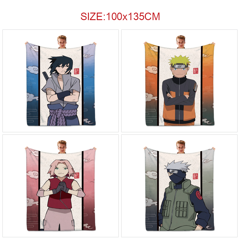 Naruto anime blanket 100*135cm