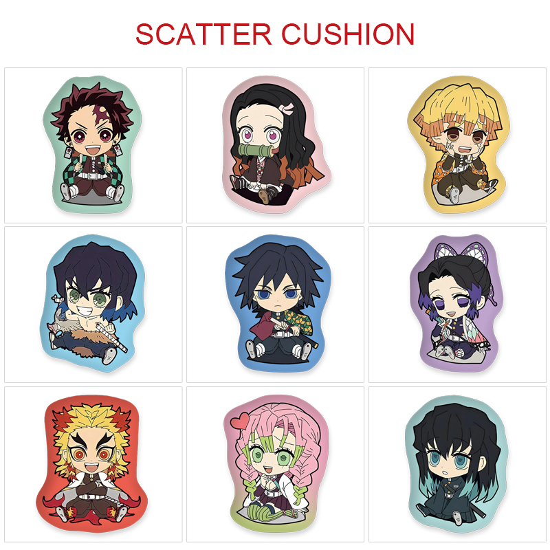 demon slayer kimets anime pillow cushion