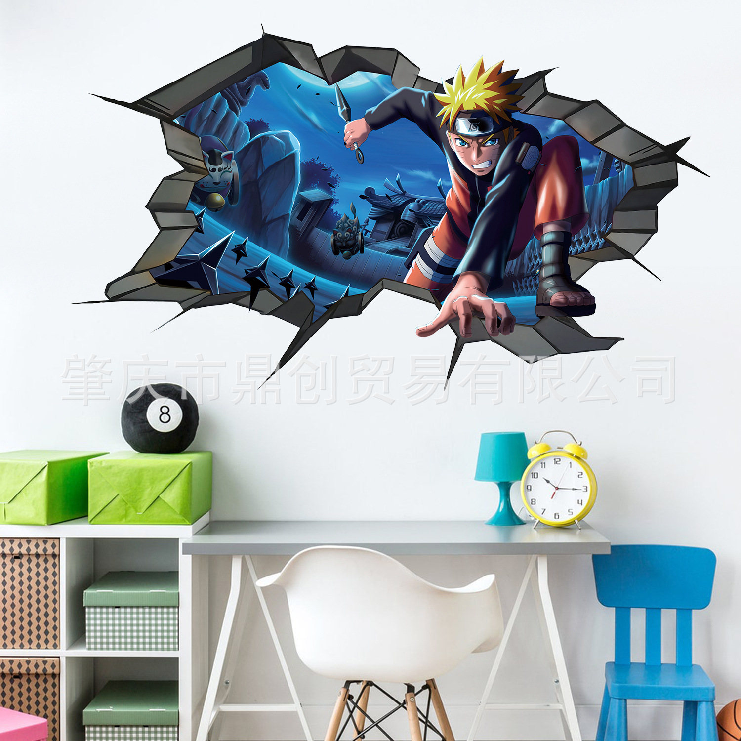 Naruto anime 3D stickers