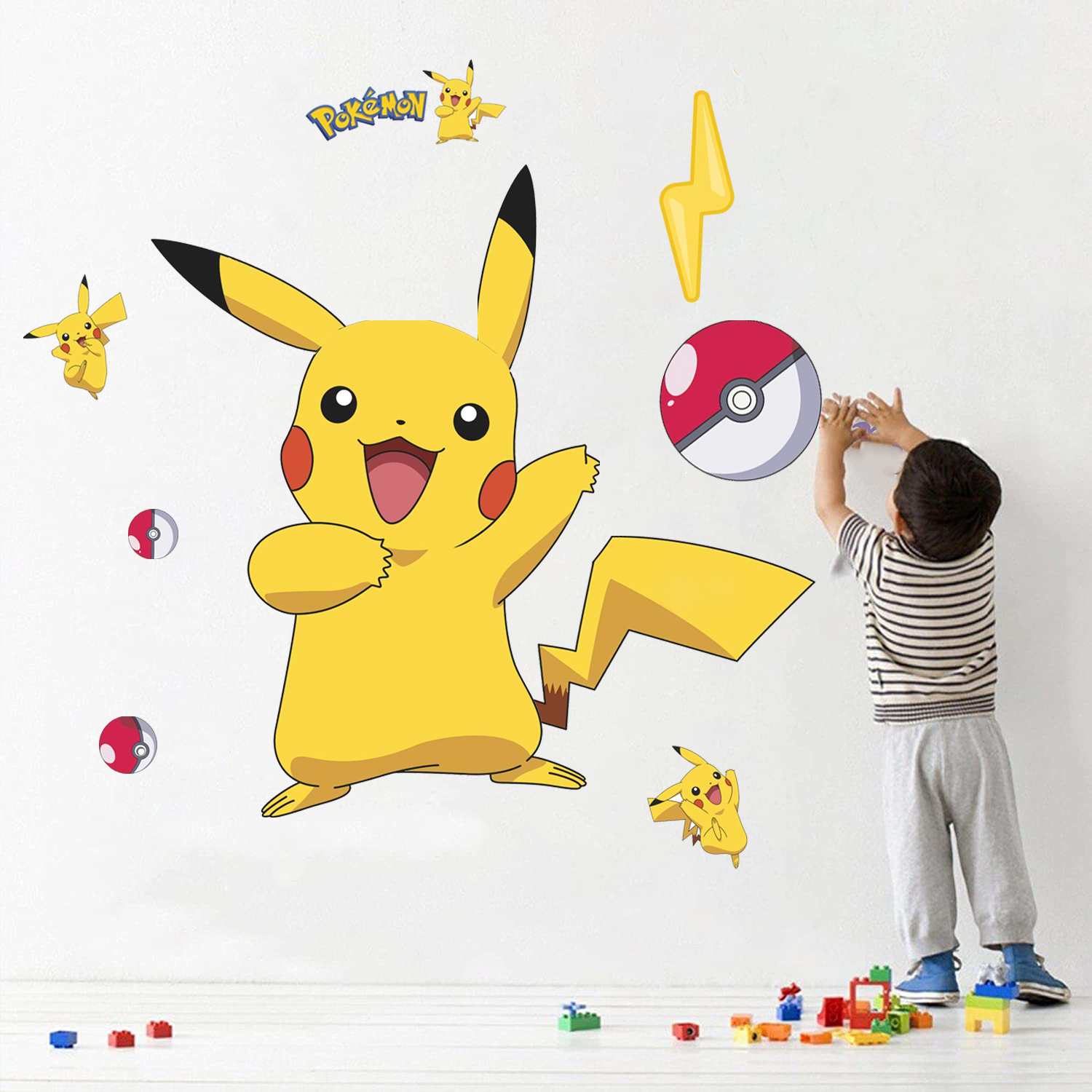 Pokemon anime 3D stickers