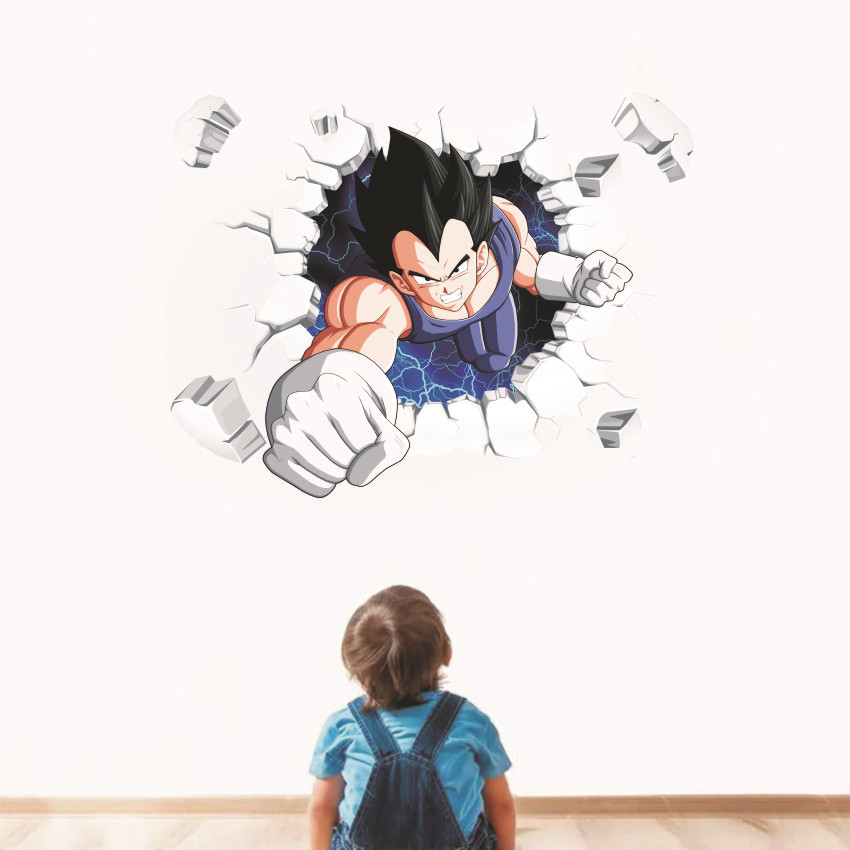 Dragon Ball anime 3D stickers