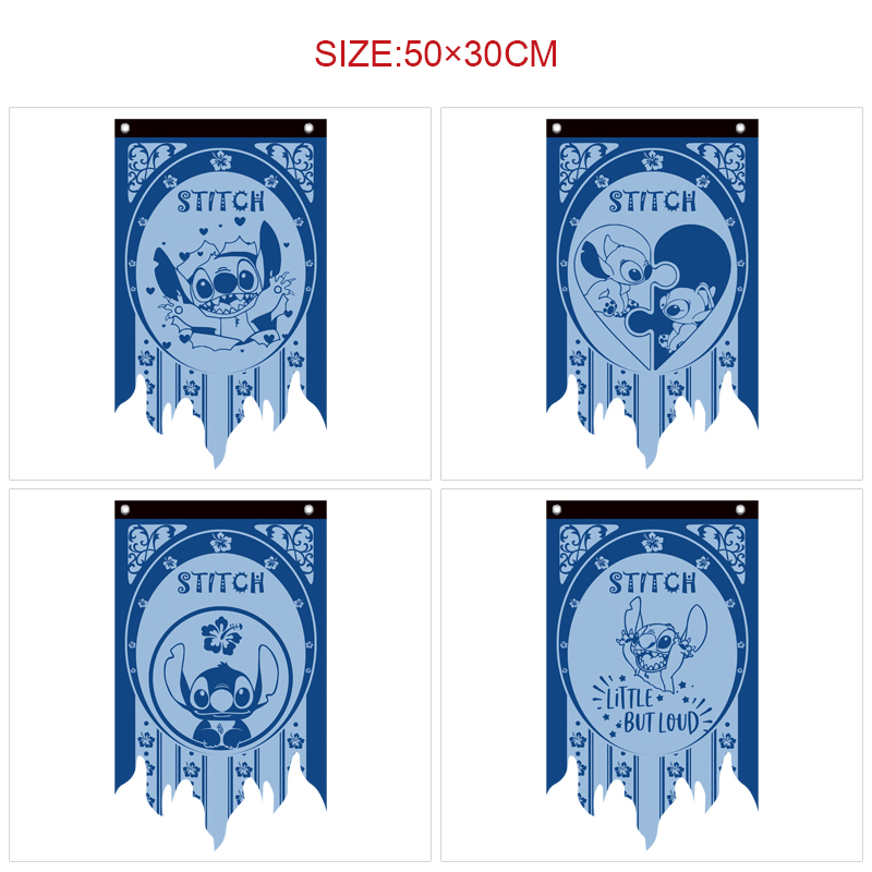 Stitch anime flag 50*30cm