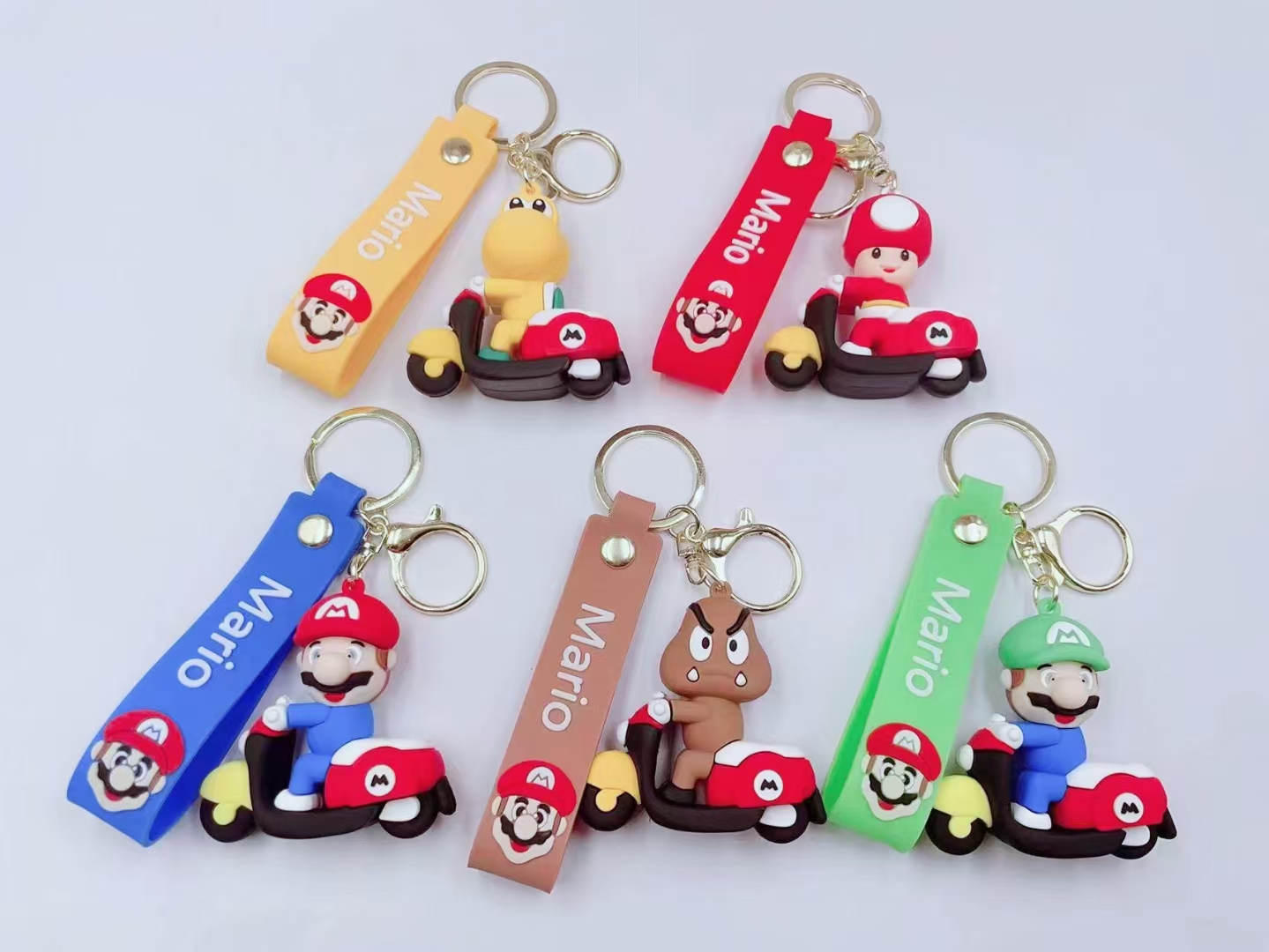 super mario anime figure keychain price for 1 pcs