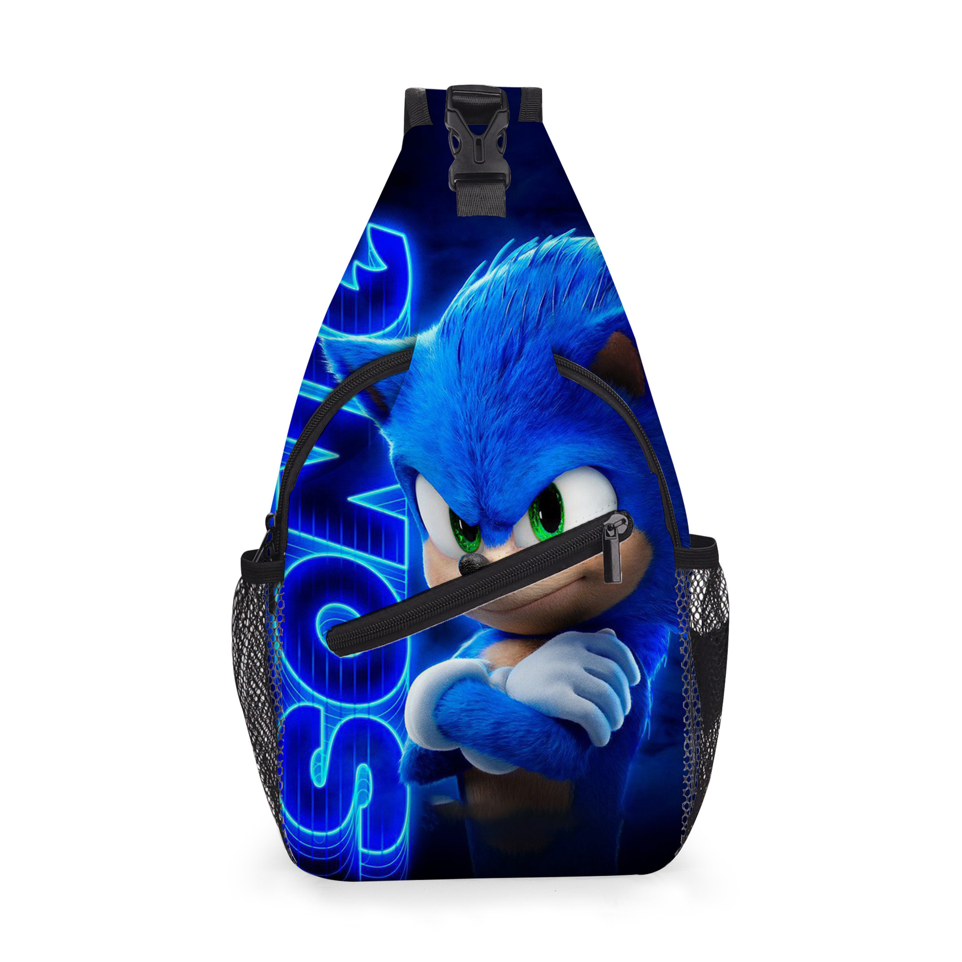 Sonic anime messenger bag