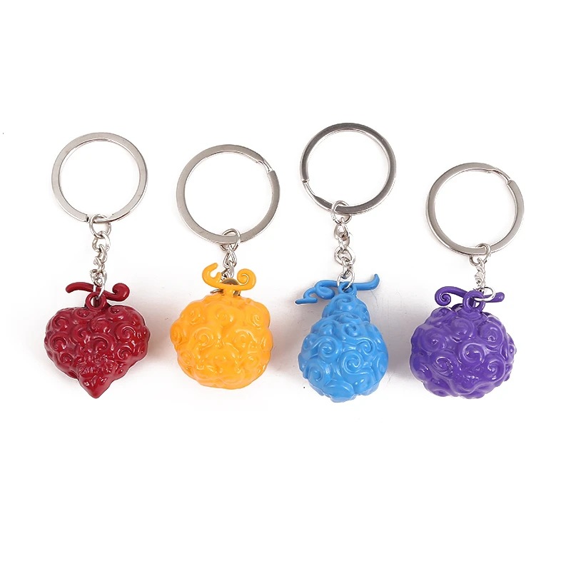 One piece anime keychain