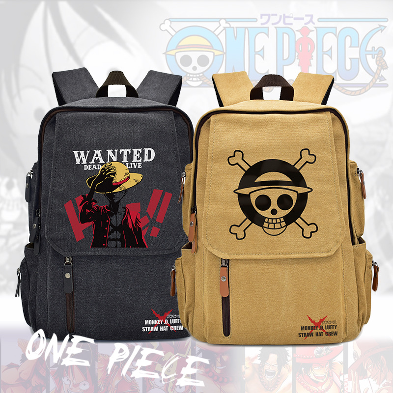 One piece anime backpack