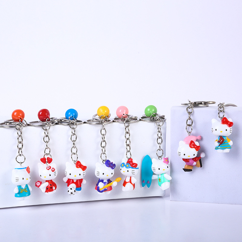 helloKitty anime Keychain price for a set 3.5cm