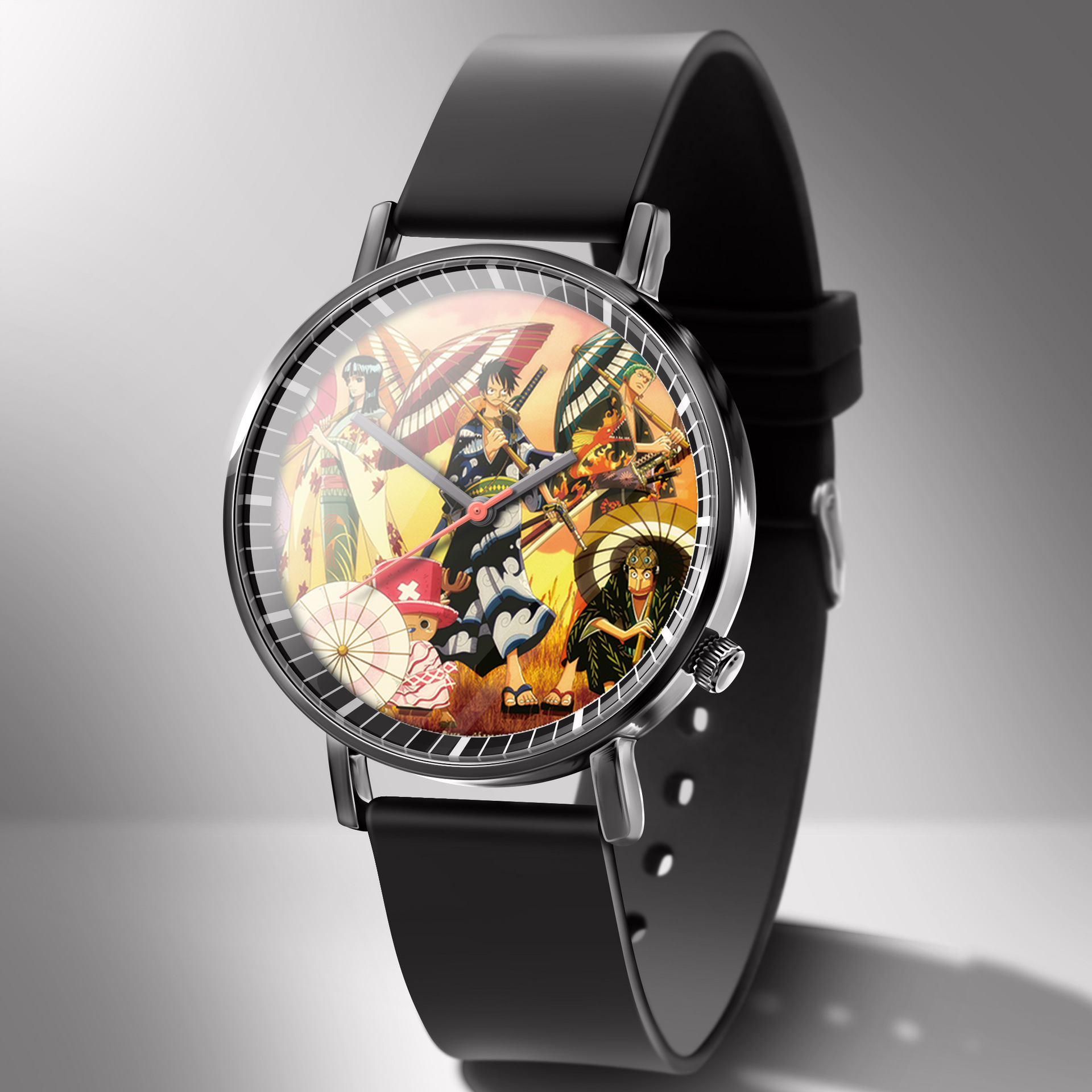 One piece anime quartz watch