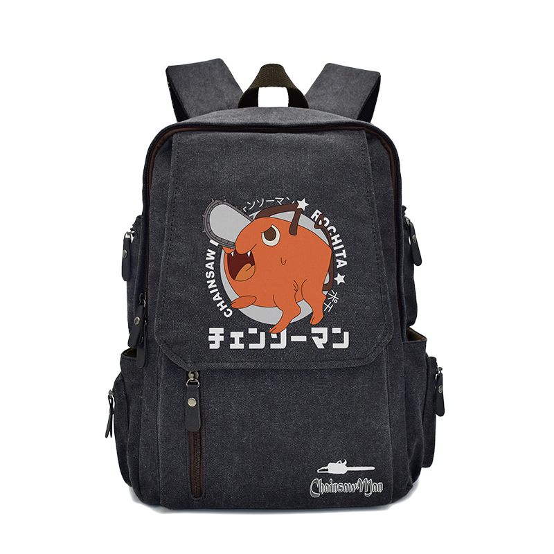 chainsaw man anime backpack