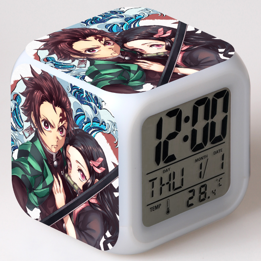 demon slayer kimets anime alarm clock