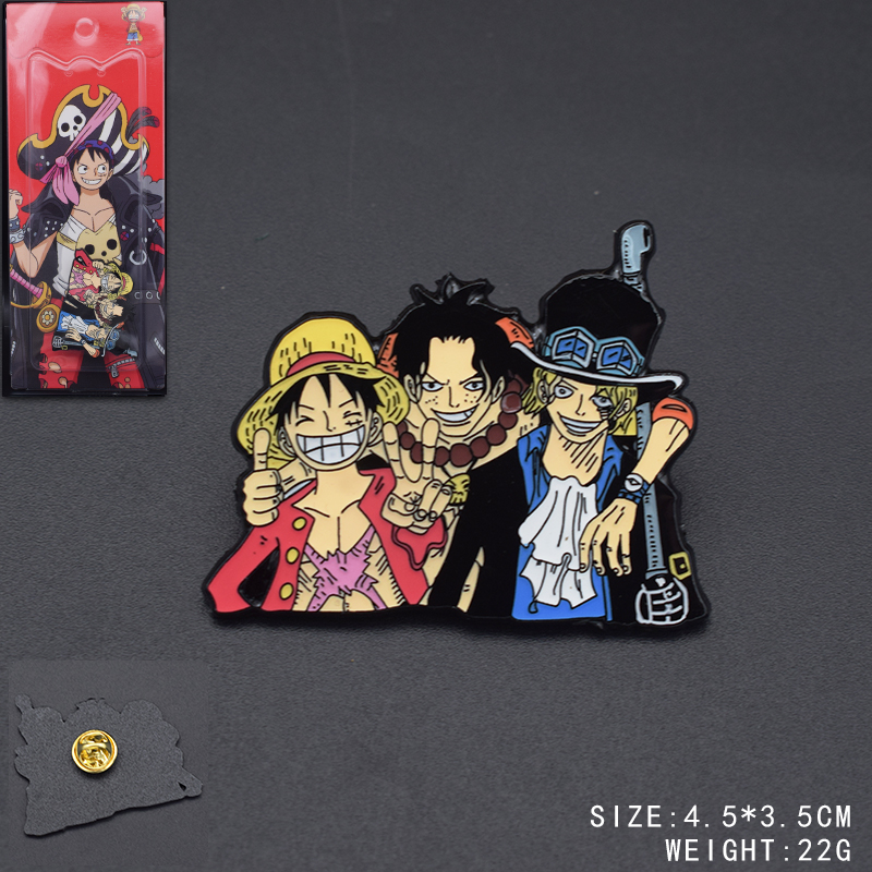 One piece anime pin