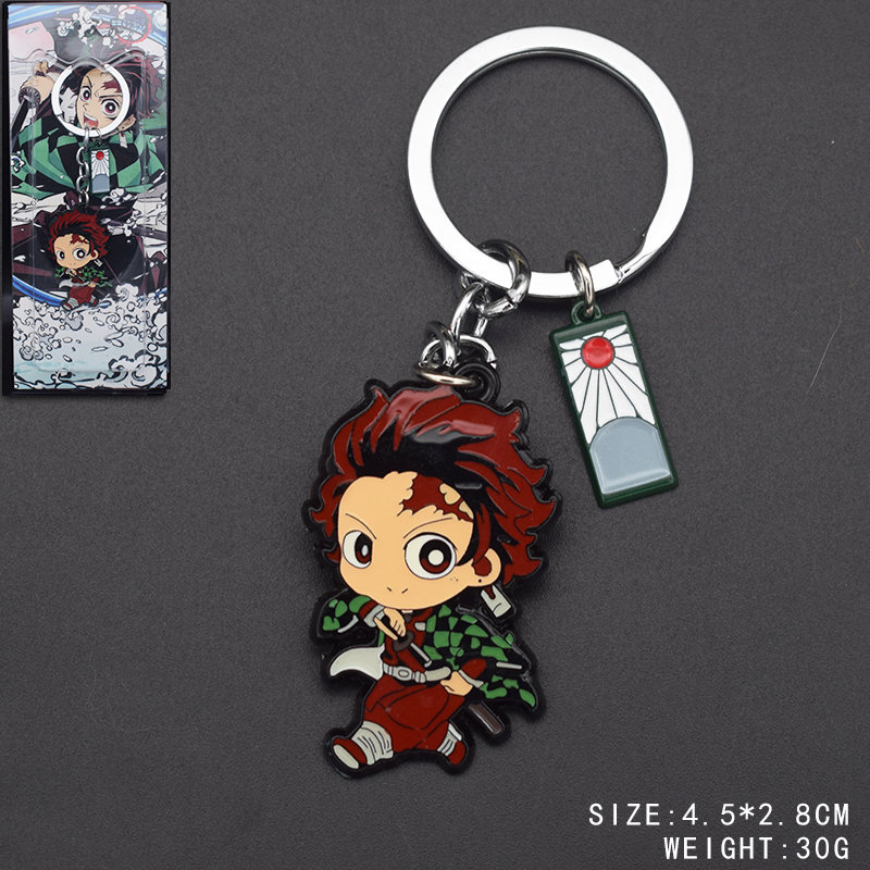 demon slayer kimets anime keychain