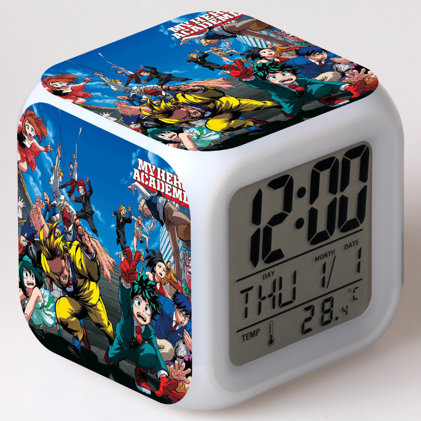 My Hero Academia anime alarm clock