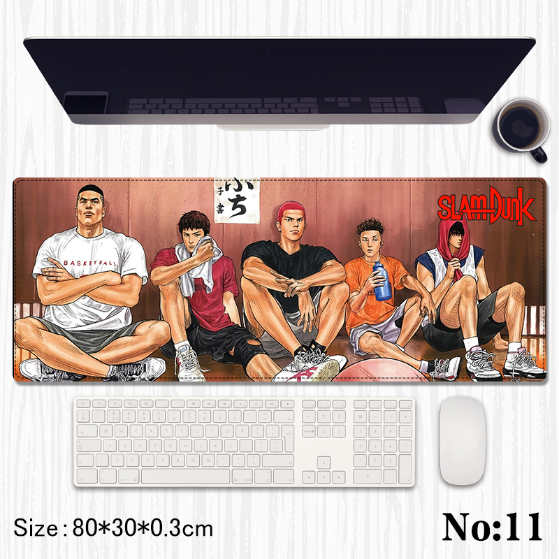 Slam dunk anime Mouse pad 80*30*0.3cm