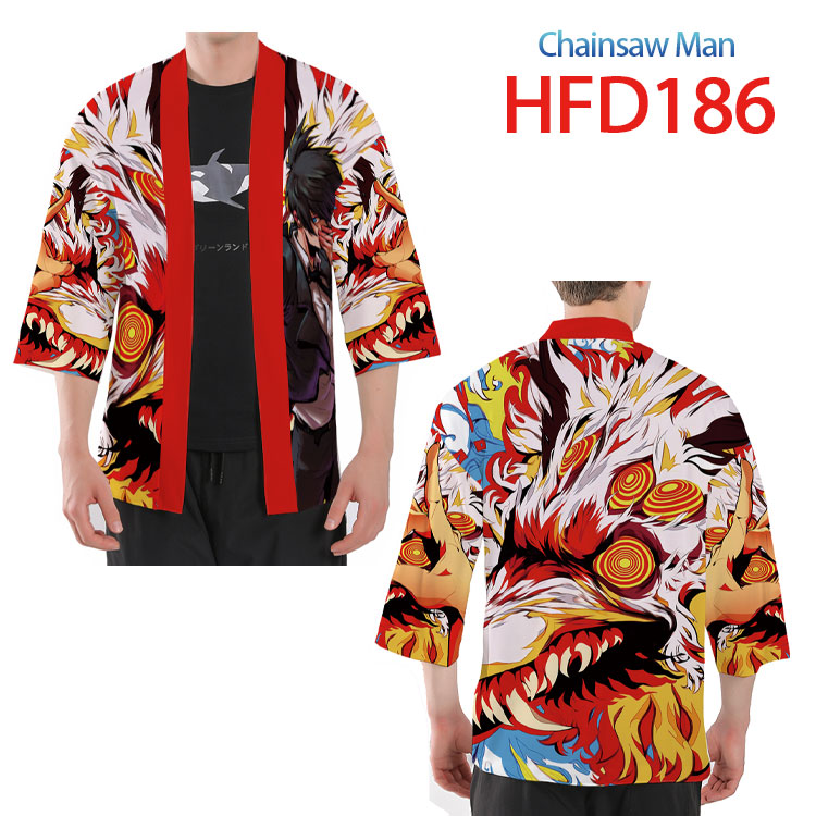 chainsaw man anime kimono