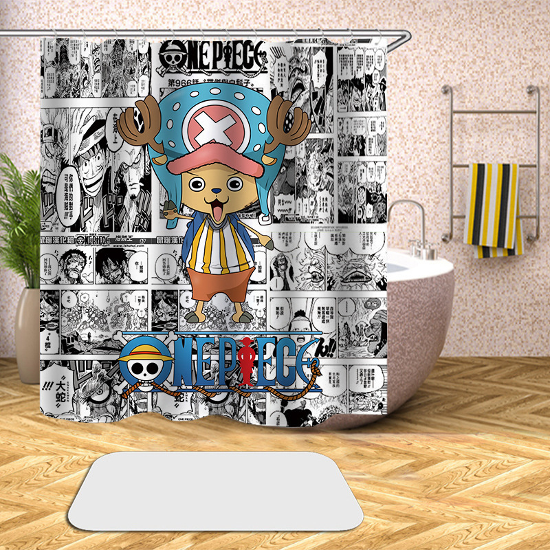 One piece anime shower curtain 150*200cm