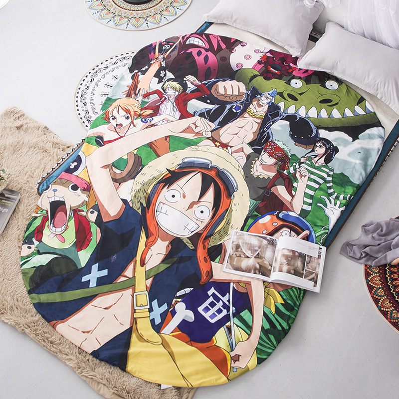 One piece anime lce cold quilt in summer 170cm*230cm