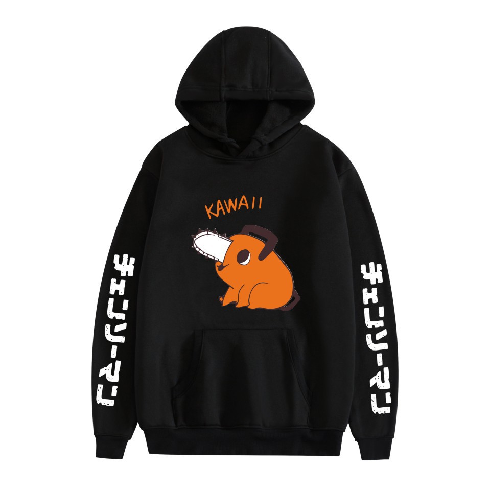 chainsaw man anime hoodie