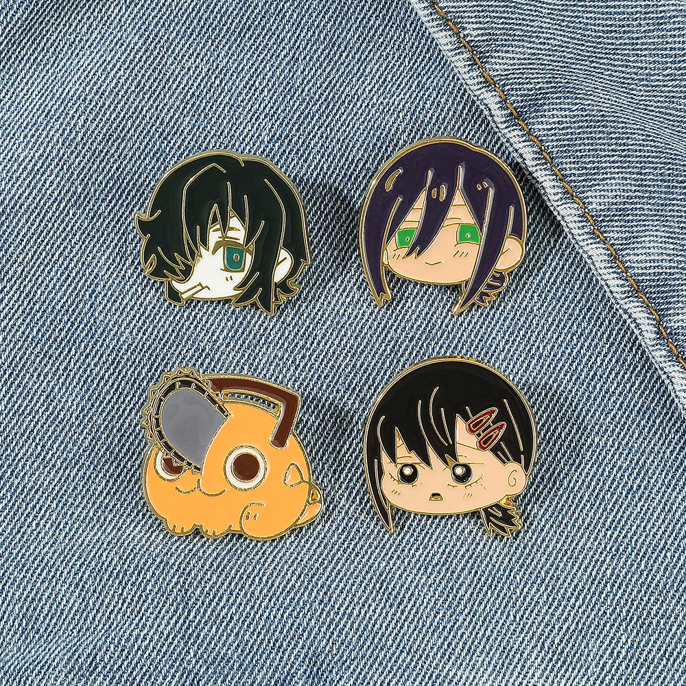 chainsaw man anime pin