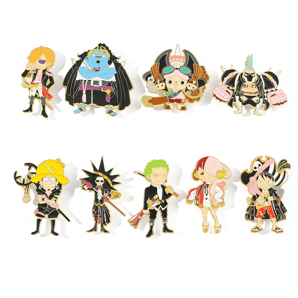 One piece anime pin