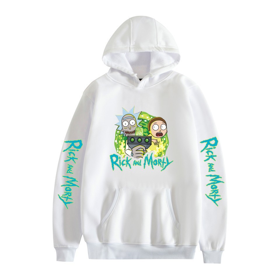 Rick and Morty anime hoodie