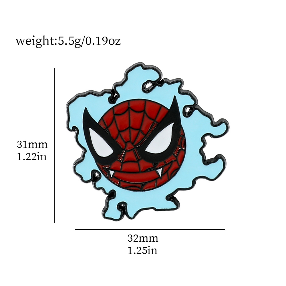 spider man anime pin