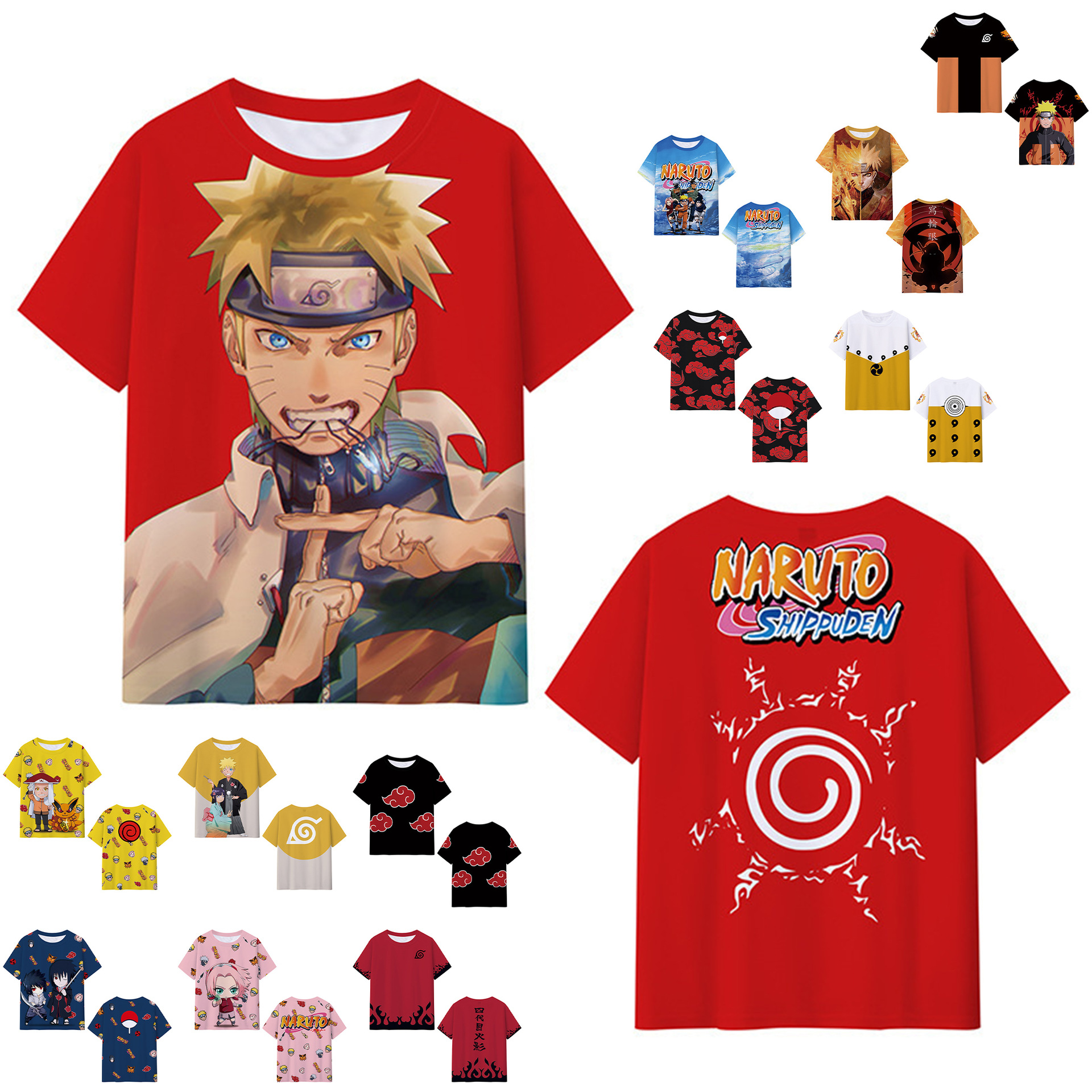 Naruto anime T-shirt