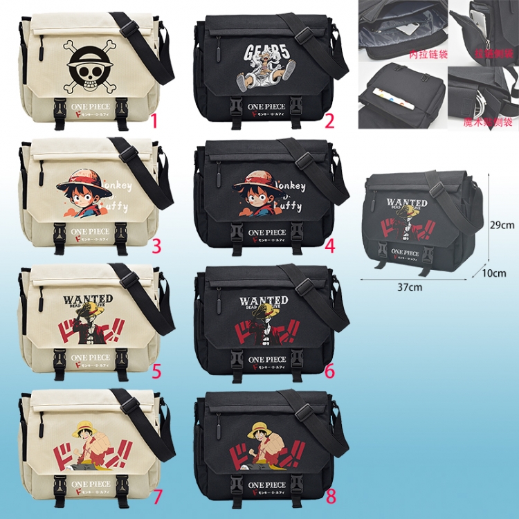 One piece anime shoulder bag