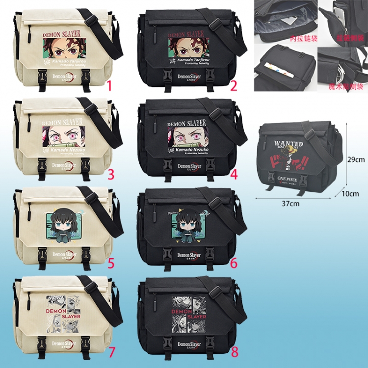 demon slayer kimets anime shoulder bag