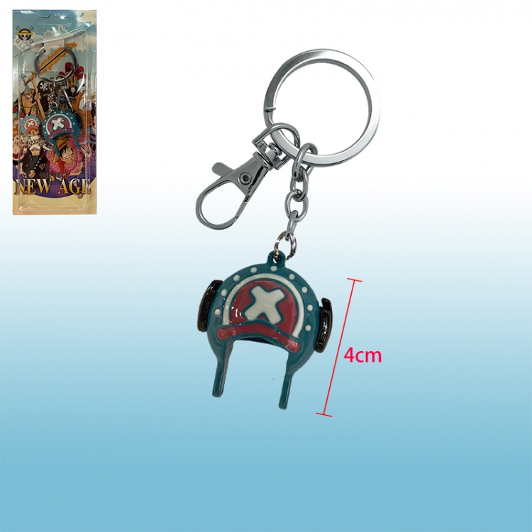 One piece anime keychain