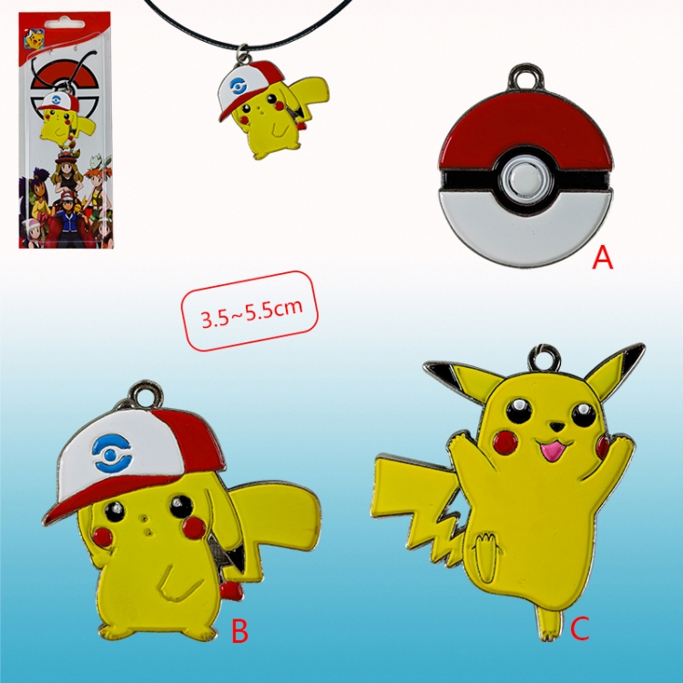 Pokemon anime necklace