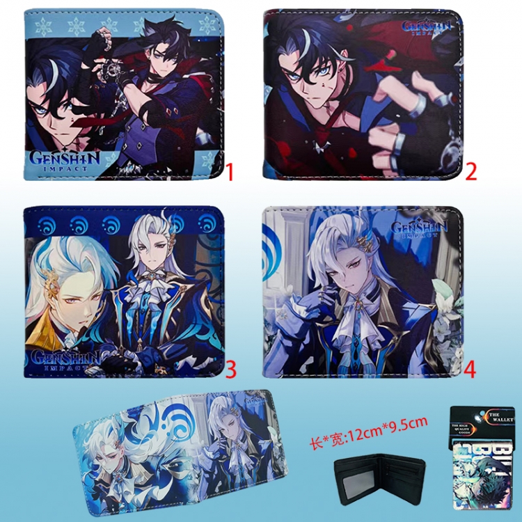 Genshin Impact anime wallet