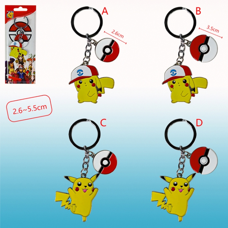 Pokemon anime keychain