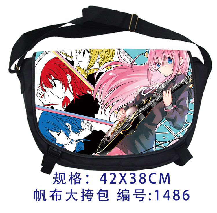 Bocchi the rock anime messenger bag 42*38cm