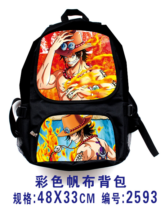 One piece anime backpack