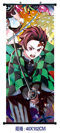 demon slayer kimets anime wallscroll 40*102cm