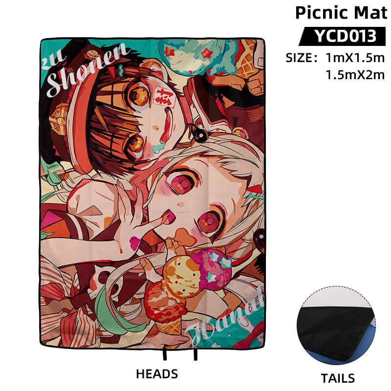 Toilet-bound hanako-kun anime picnic mat 150*200cm