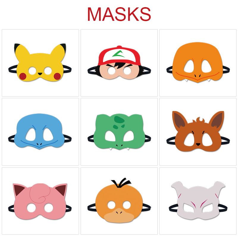 Pokemon anime mask