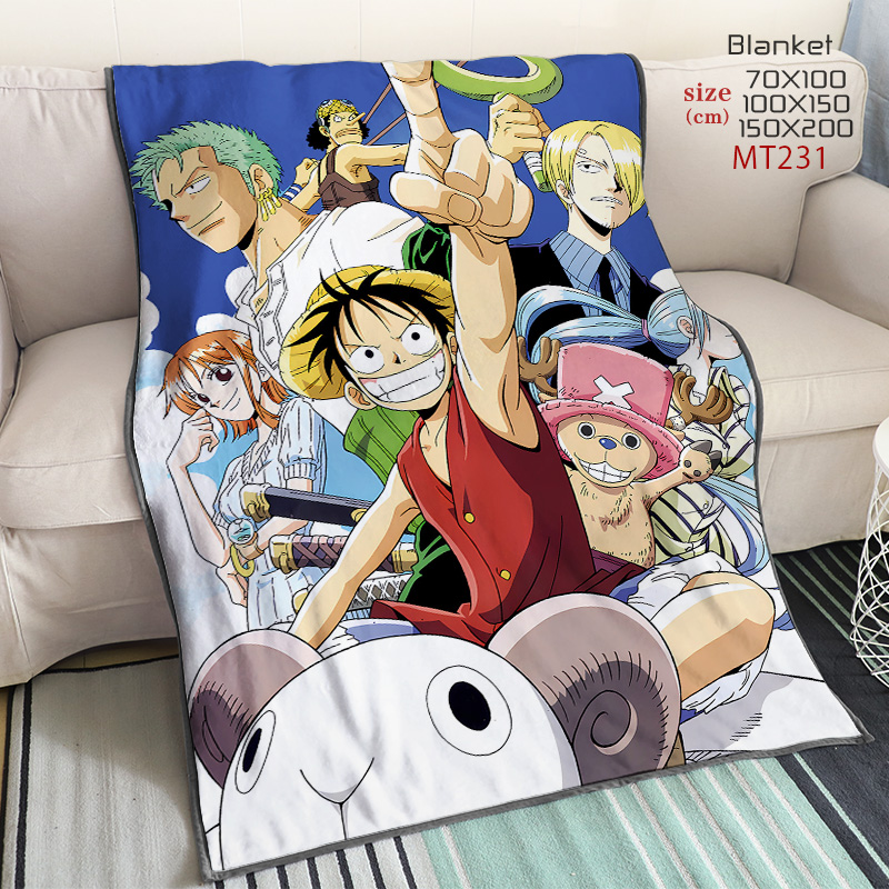 One piece anime blanket 150*200cm