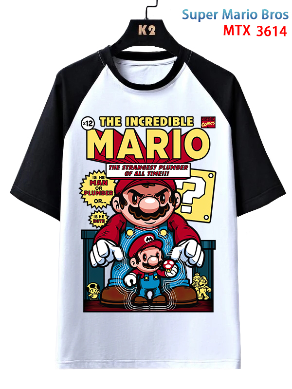 super Mario anime T-shirt