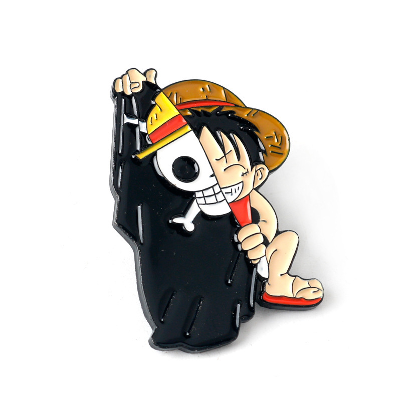 One piece anime pin