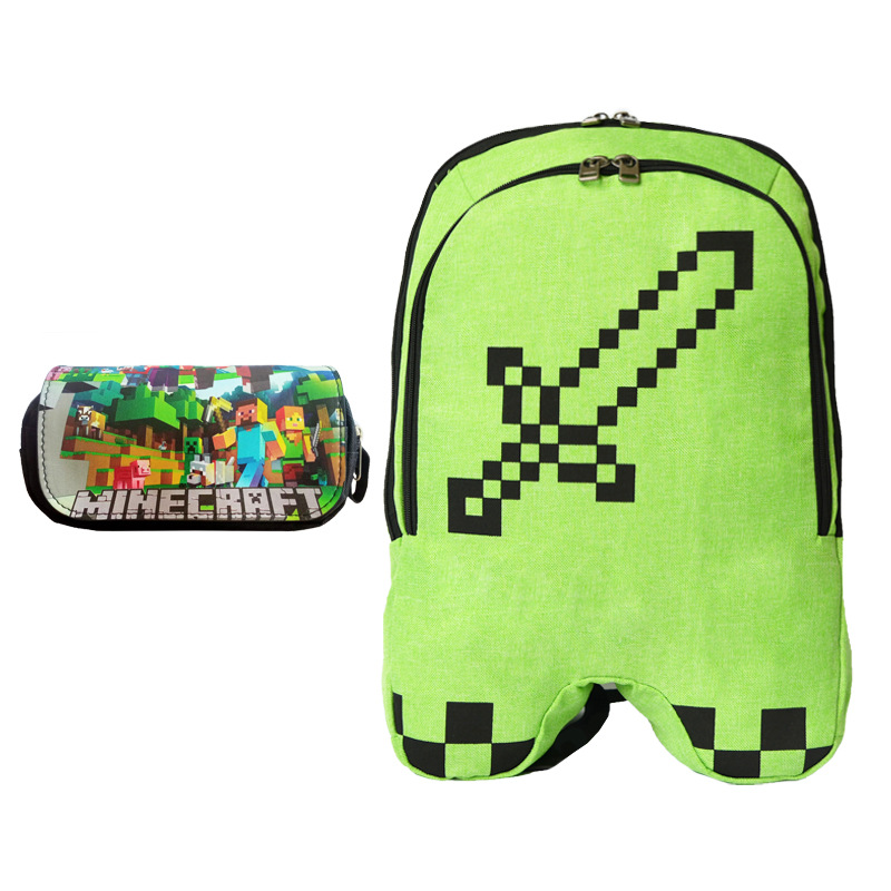 Minecraft anime backpack