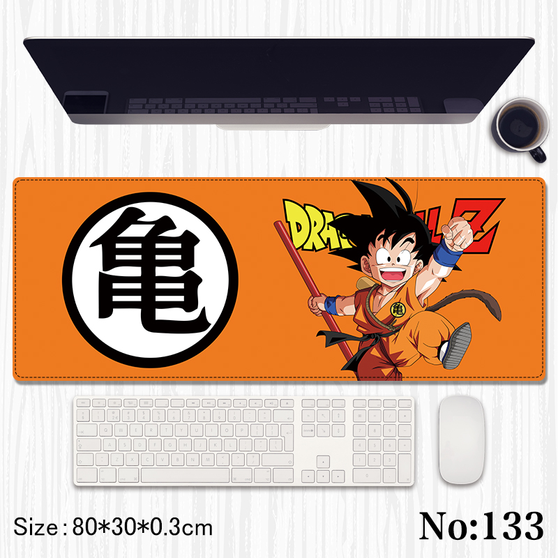 Dragon Ball anime Mouse pad 80*30*0.3cm
